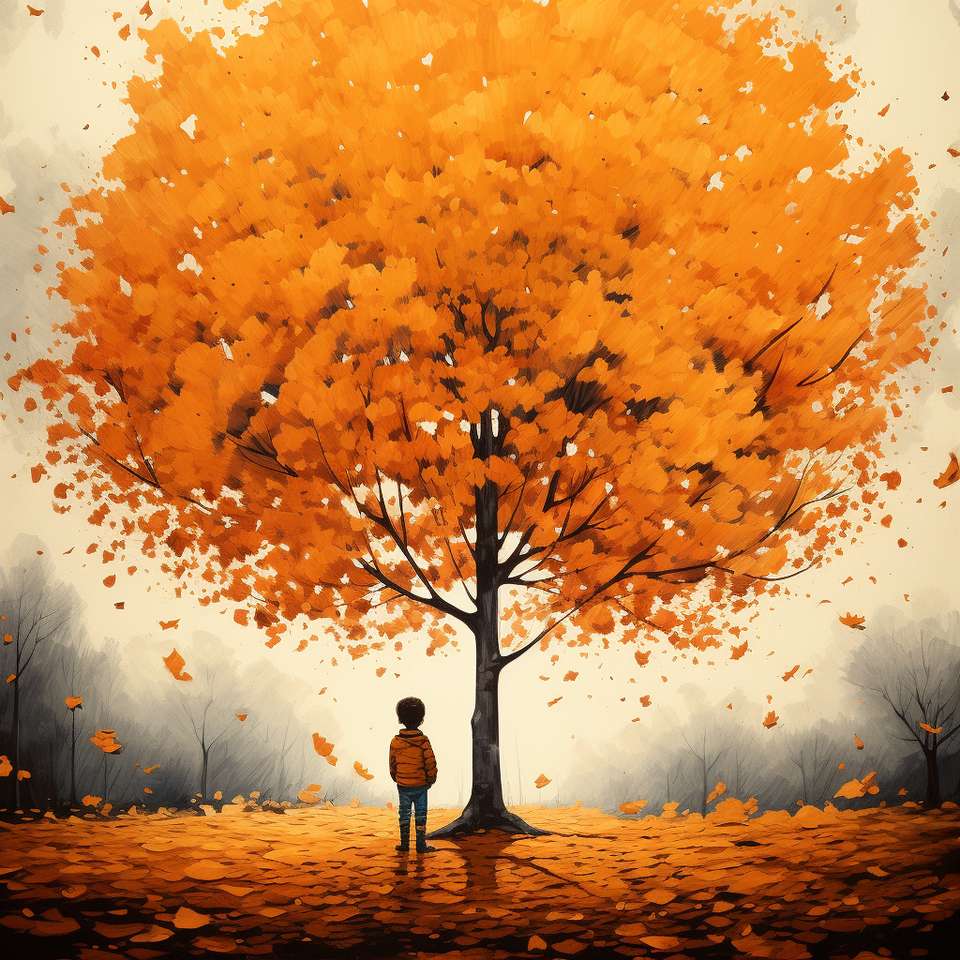 Baum im Herbst
