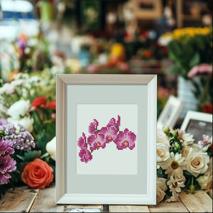 12 Mini Diamond Paintings | Blumen-Set 2.0