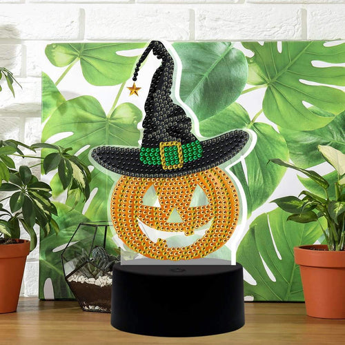 Halloween LED Lampe | Stativ