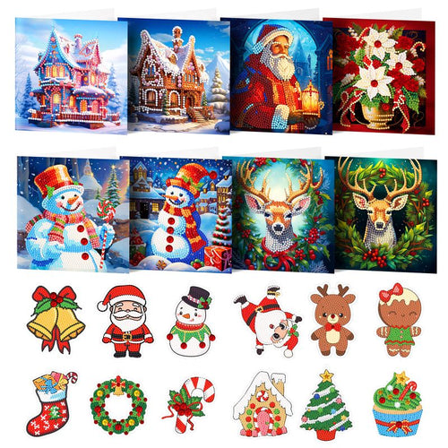 8 Weihnachtskarten + 12 Anhänger – Black Friday Limited Edition Deal