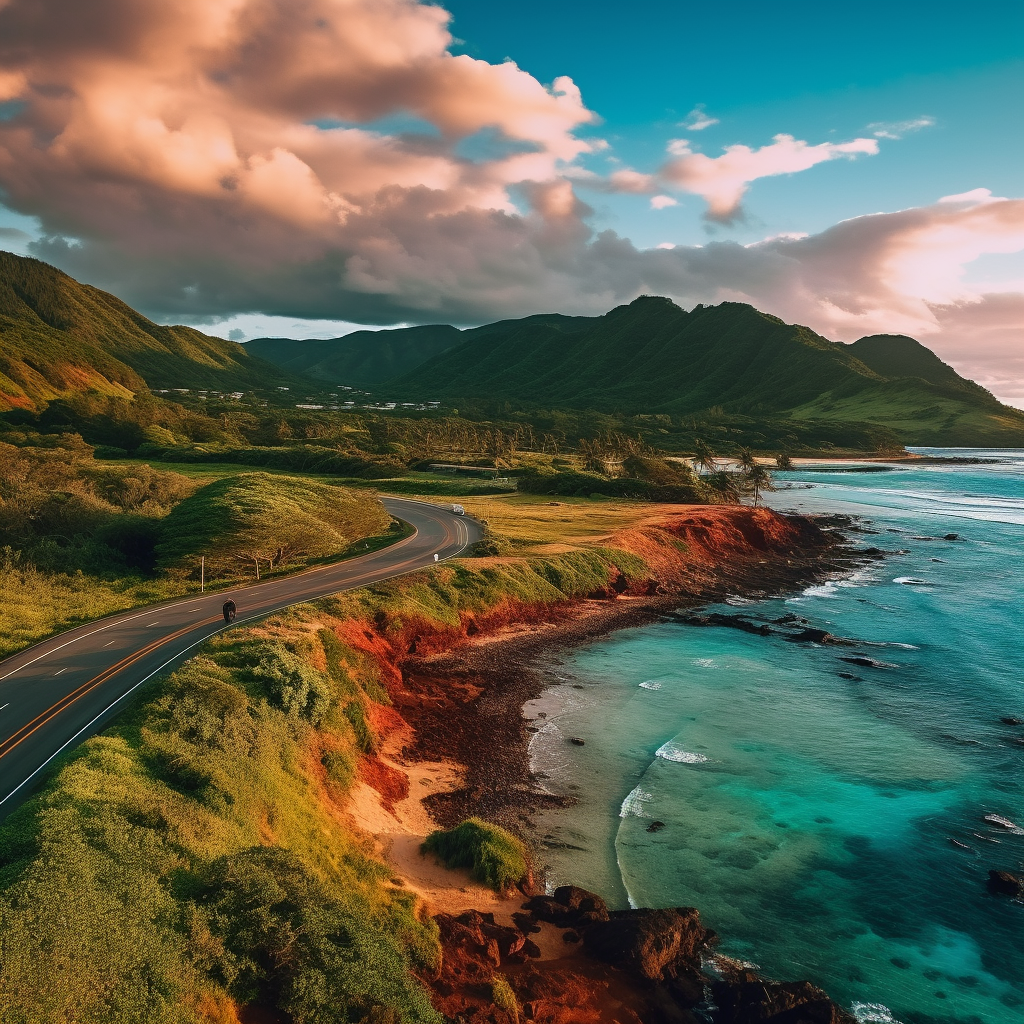 Hawaii-Landschaft