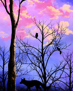 Purple Sky - By Tiny Tami