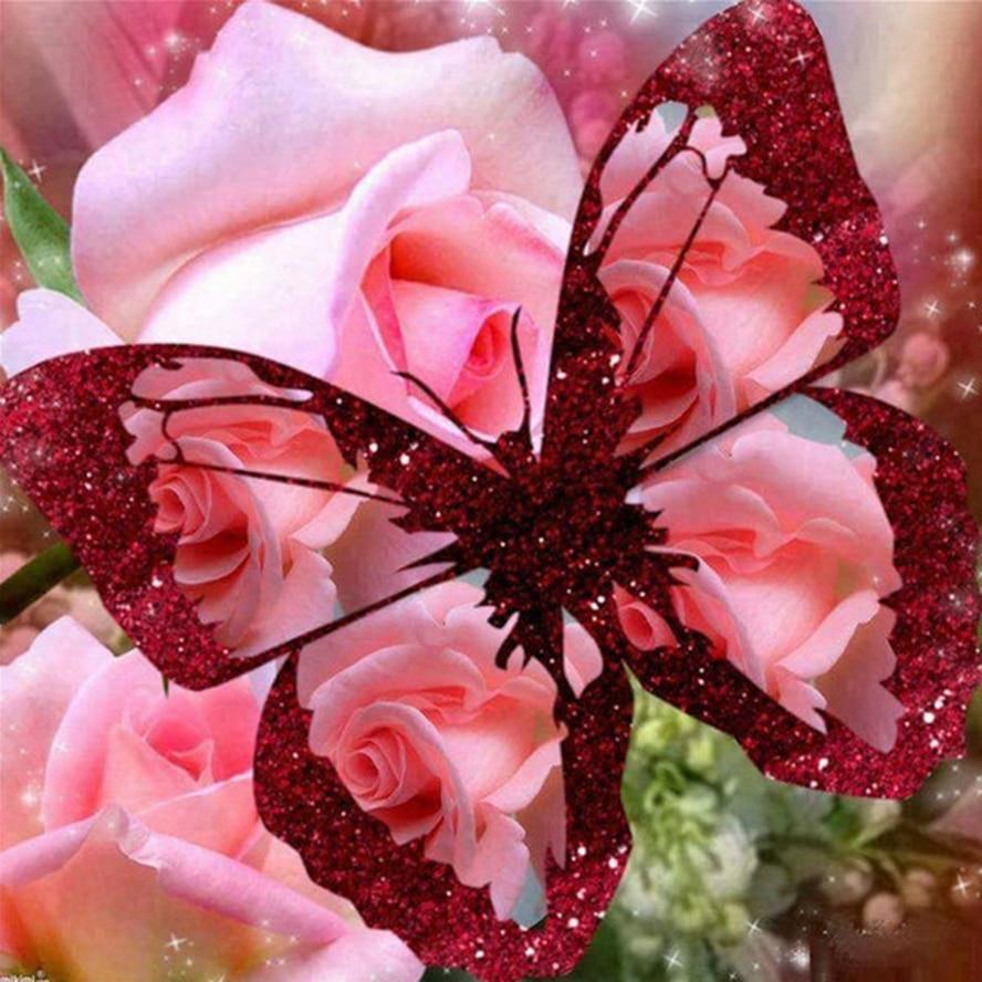 Schmetterling Rose -