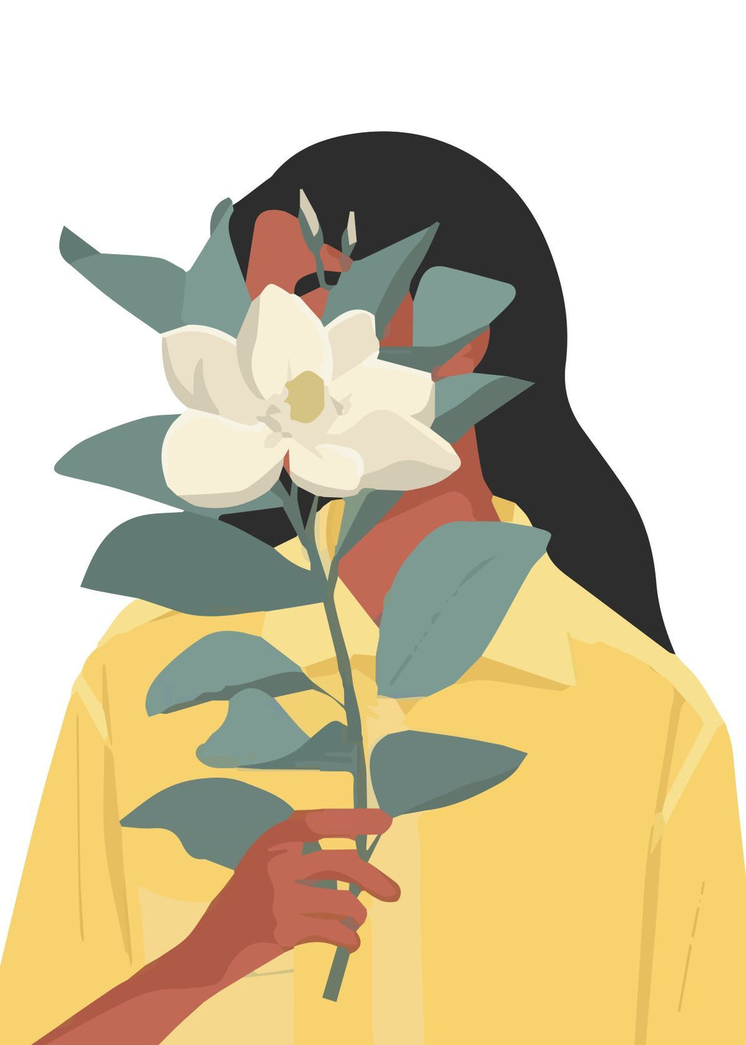 Mädchen Mit Blumen | #zuHausebleiben - Myth Of Asia 