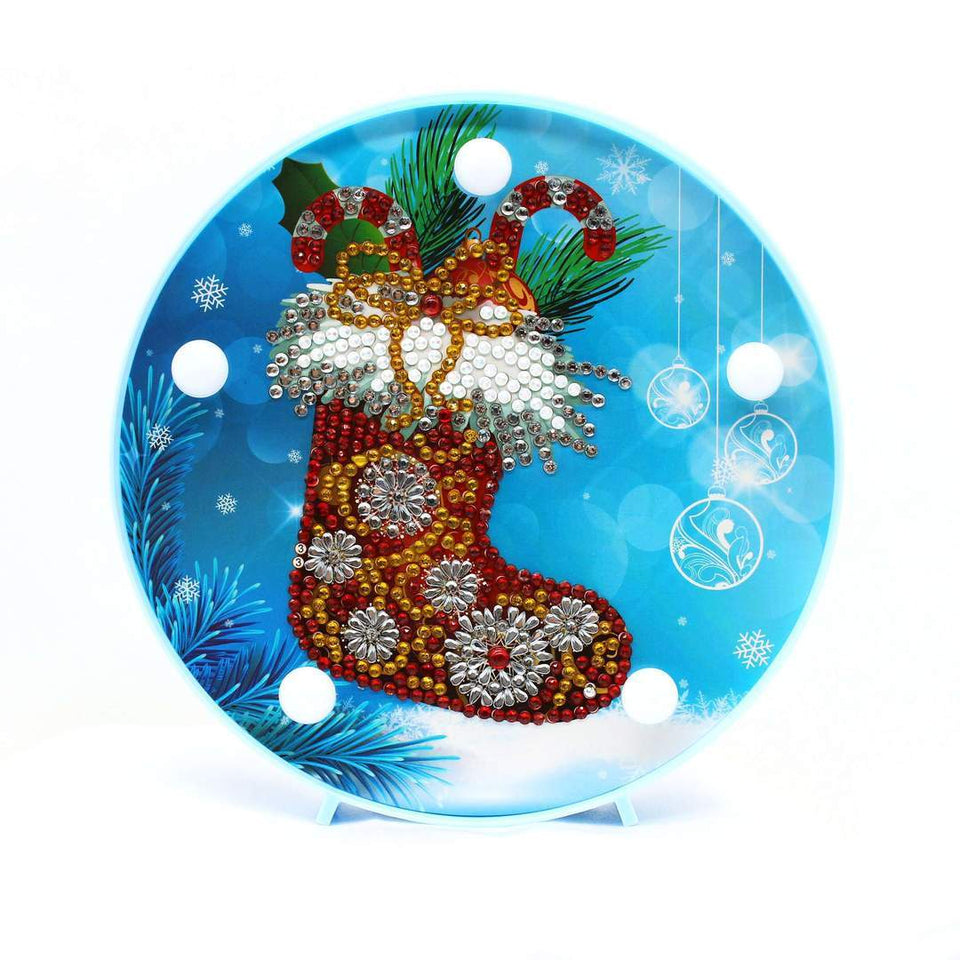 Weihnachtssocke LED Lampe | Rund - Myth Of Asia 