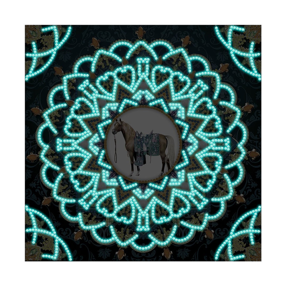 Mandala Im Dunklen Leuchtend - Myth Of Asia 