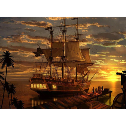 Piratenschiff | Diamond Painting - Myth Of Asia Deutschland
