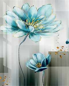 Blaue Blume | Diamond Painting - Myth Of Asia Deutschland