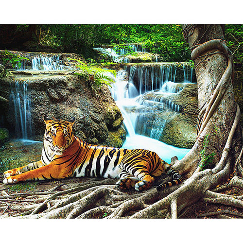 Tiger - Wasserfall - Myth Of Asia Deutschland