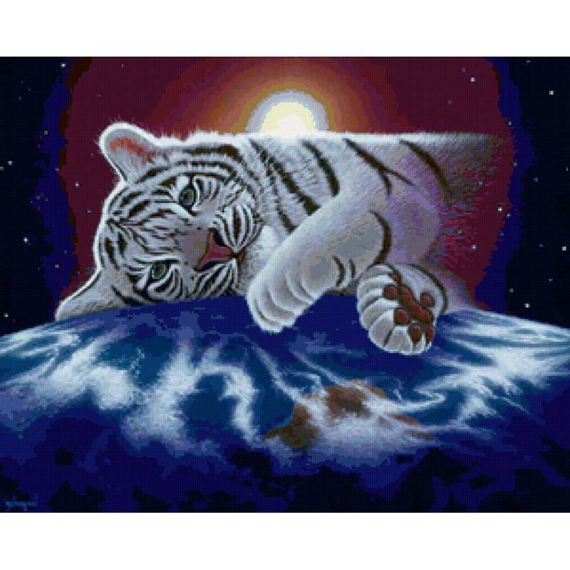 Weißes Tigerjunges - Myth Of Asia 