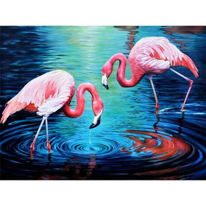 Flamingo | Diamond Painting - Myth Of Asia 