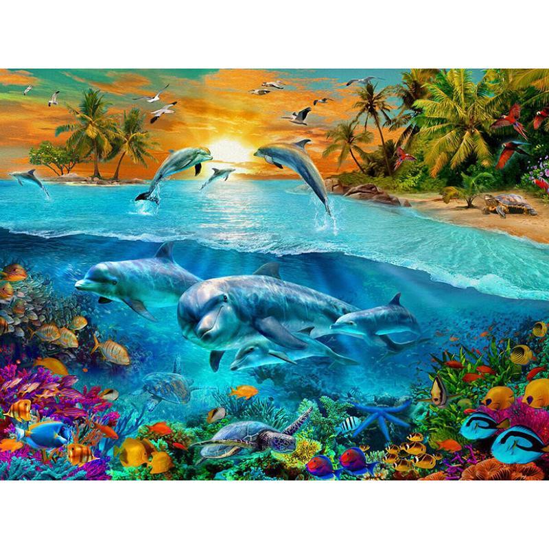Delphin - Fischen - Myth Of Asia 
