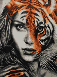 Tigergesicht Frau - Myth Of Asia 
