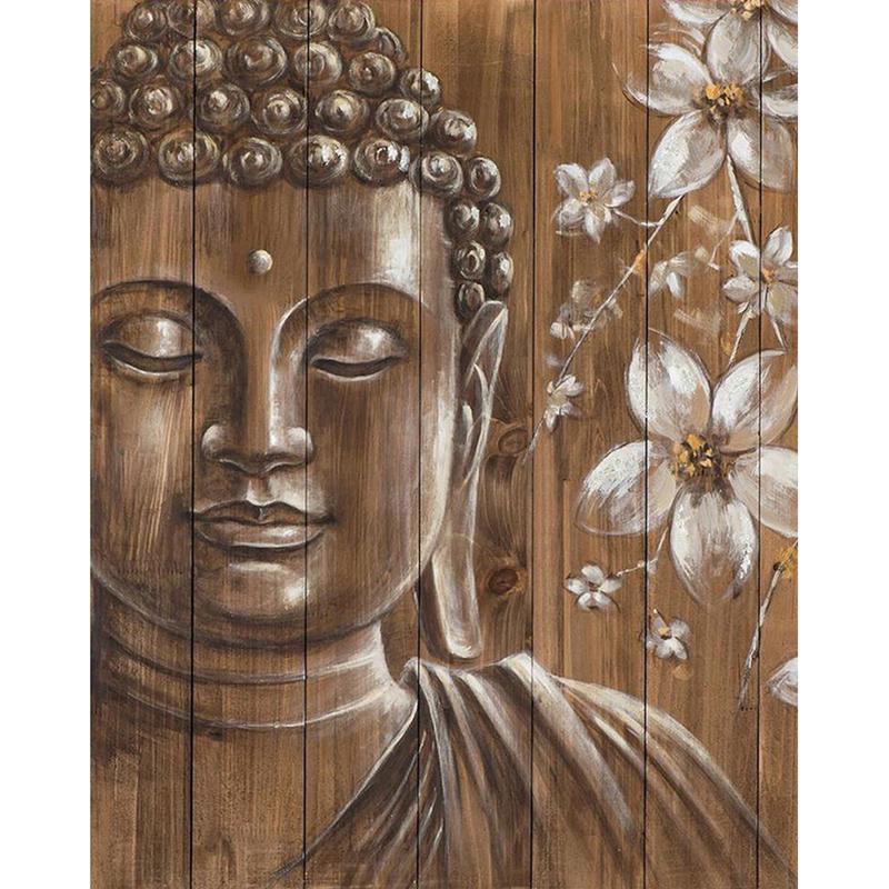 Buddha Auf Holz - Myth Of Asia Deutschland