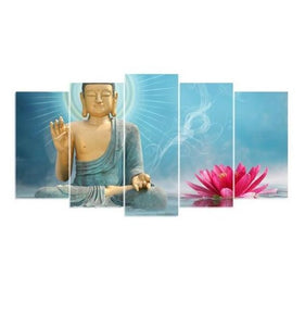 Buddha - Lotusblume | 5 Panels - Myth Of Asia Deutschland