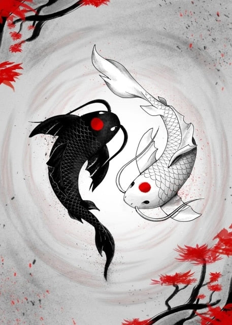 Japanischer Fisch | Diamond Painting - Myth Of Asia Deutschland